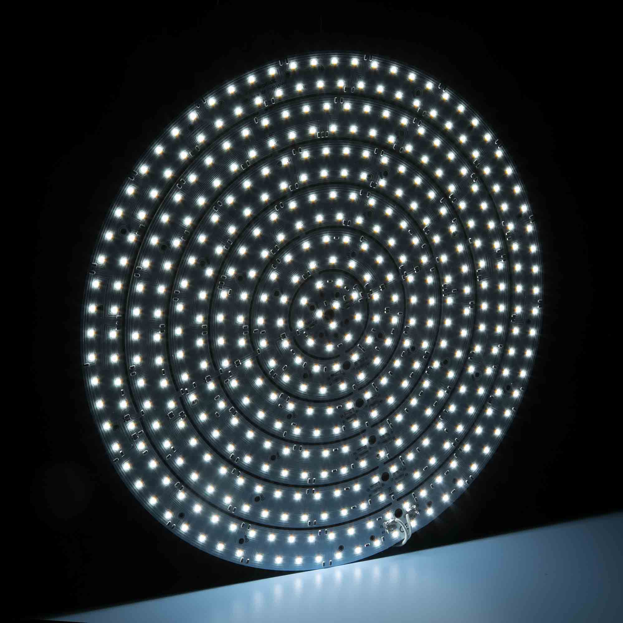 LumiSphere 360 TW módulo LED redondo profesional con 5 anillos rompibles 864 LED 2700K-5700K 4870lm 36W