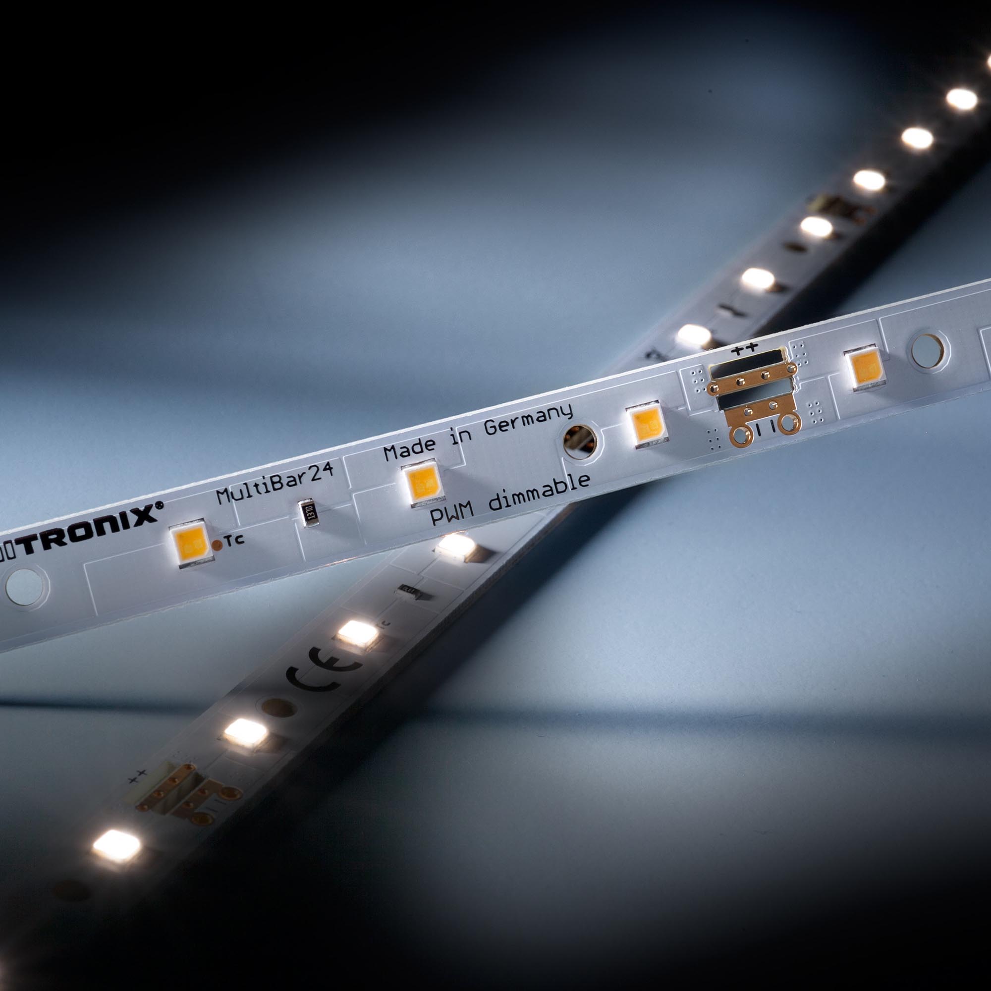 Multibar1090 Nichia tira LED blanco neutro CRI90 4000K 350lm 24V 24 LEDs barra de 50cm (700lm/m 5,2W/m)