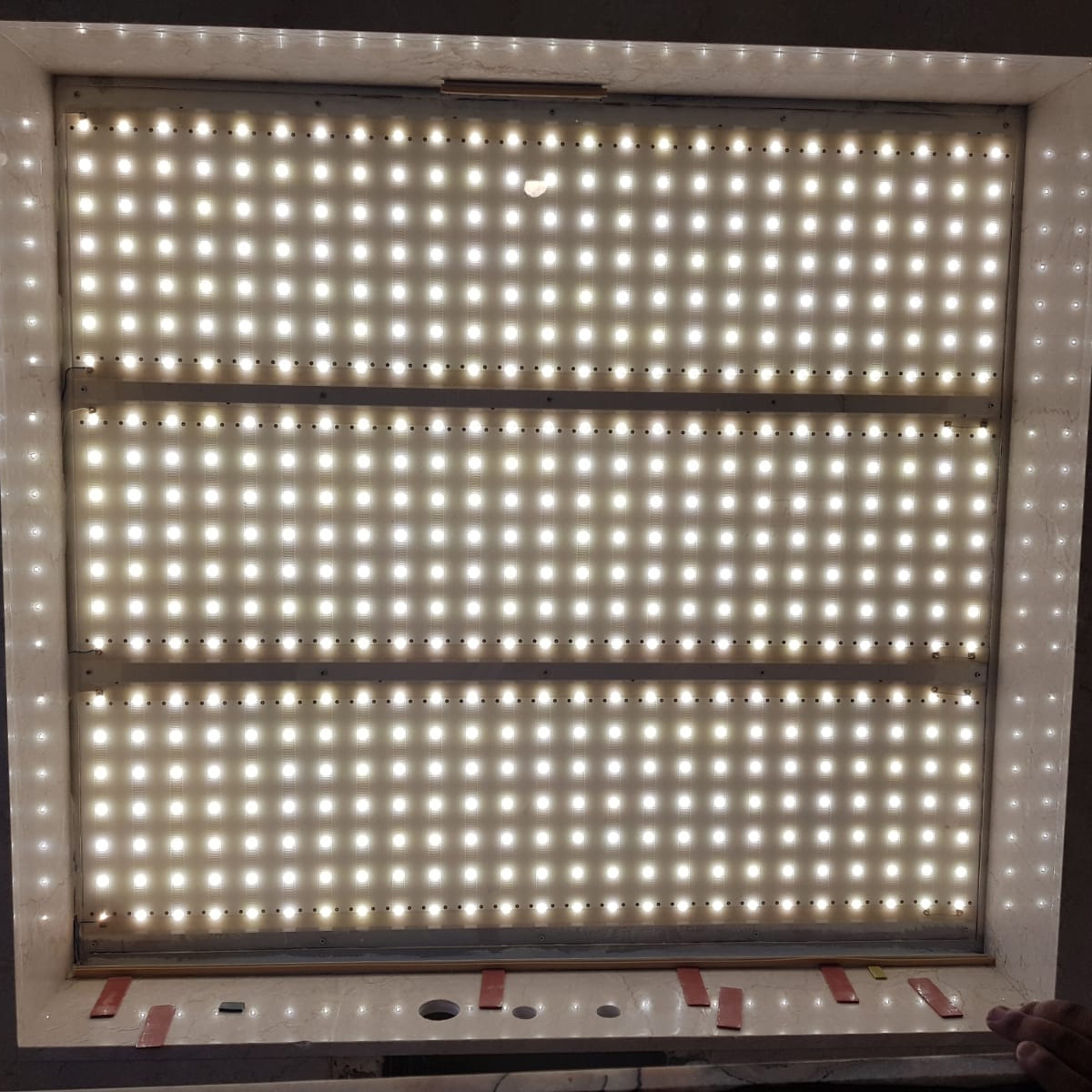 PaperFlex-497-1080 Módulo LED Osram 24,85 m de longitud 3479 LEDs 8,69 m² blanco cálido 2700K 24V 35 cm de ancho (2900 lm/m²) 