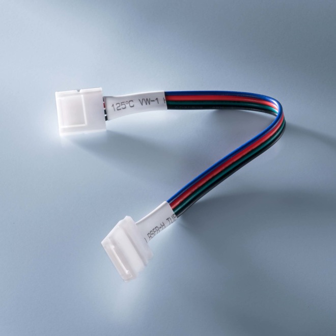 Conector con cable para RGB LumiFlex tira LED, 15cm