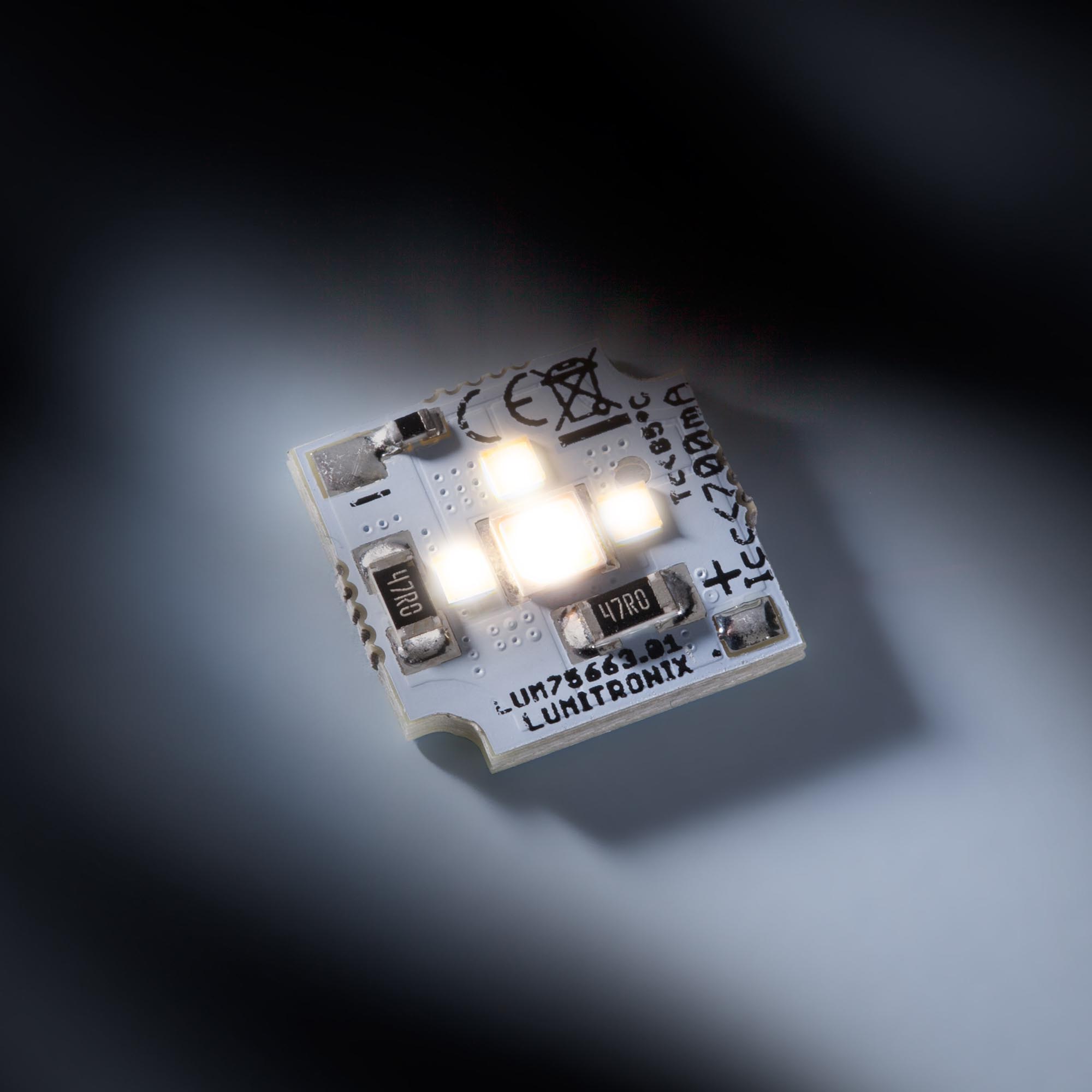 Nichia LED Módulo SmartArray 3+1 LEDs cuadrado 13mm Special Dimming 2700K-2000K 3W 305lm