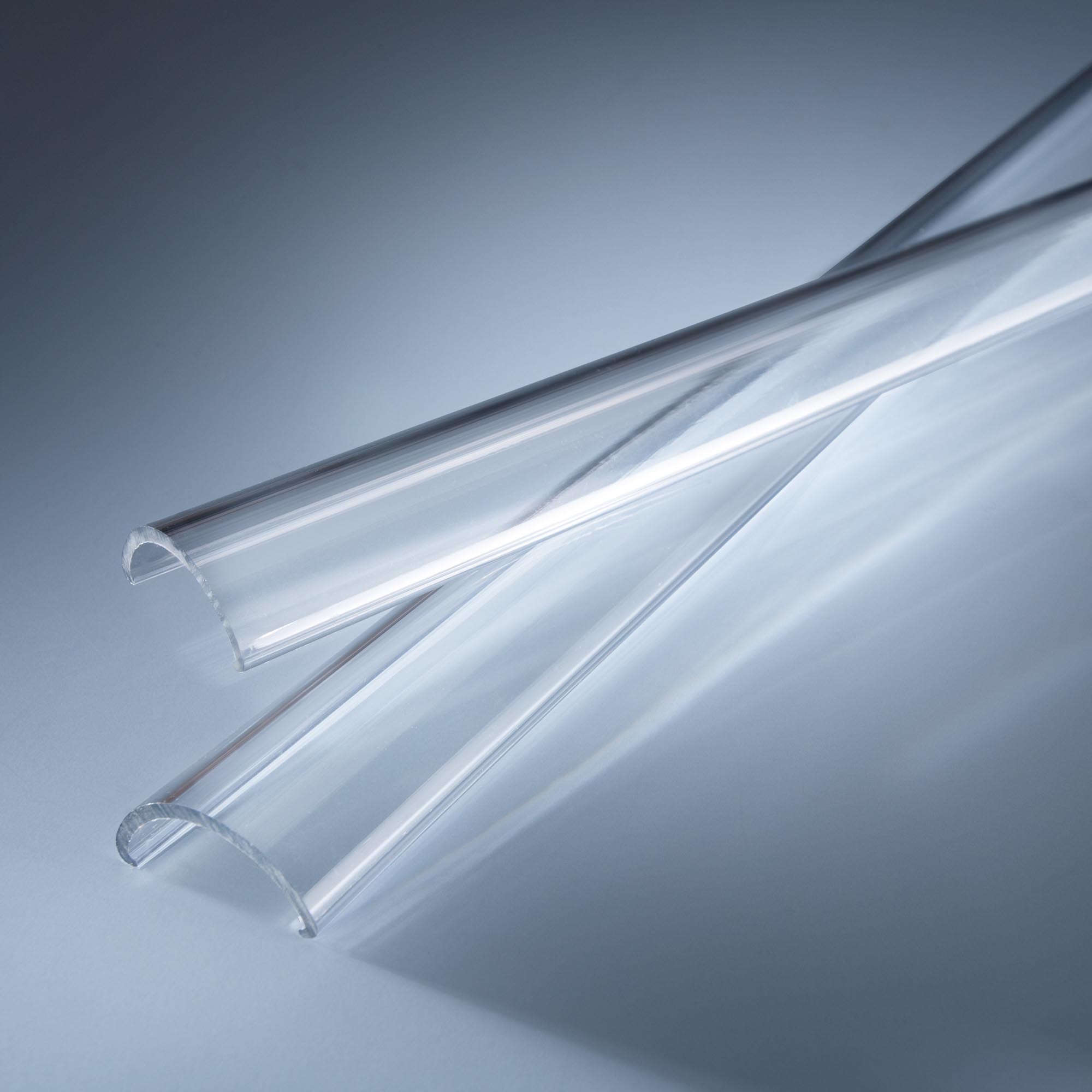 Cubierta transparente para Alumax 60cm Perfil de aluminio